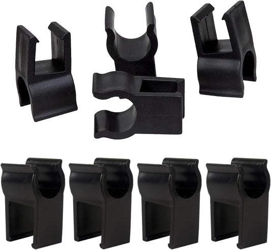 8 Pack Camping Wagon Table Top Attachment Buckle Snap-on Mount Pole Cl