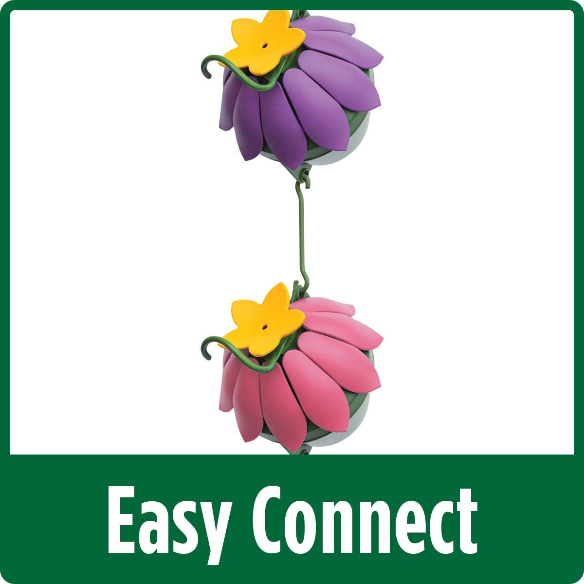 Nature's Way Bird Products SFHF2 So Real Single Flower Hummingbird Feeder, Purple, 4" Dia.