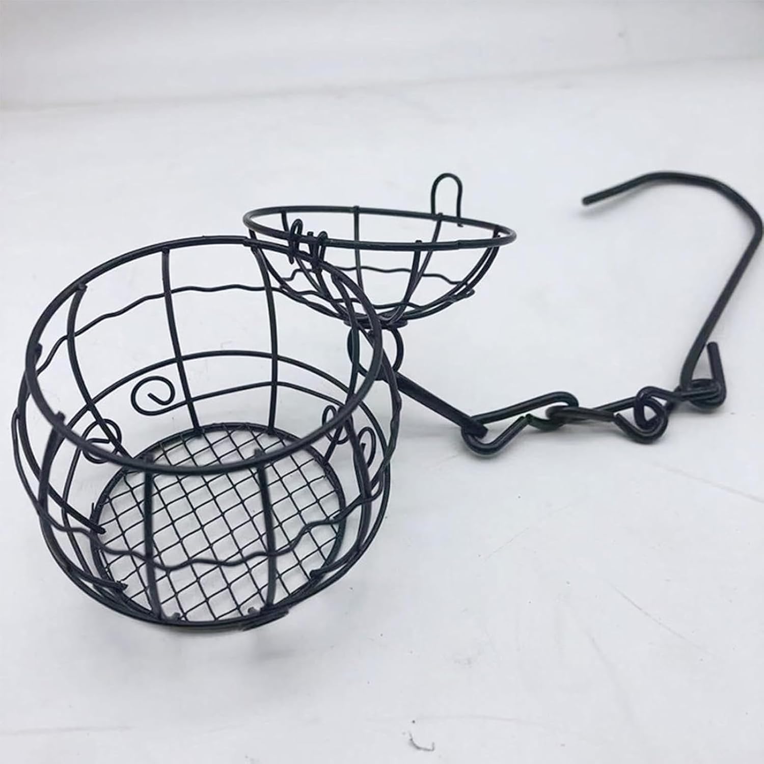 Suet Bird Feeder - Metal Squirrel Proof Wildlife Food Station, with Ho
