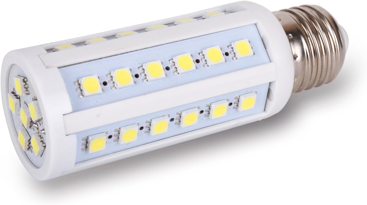 E26 Medium Screw Base Fitting LED Light Bulb DC 12V 20V Solar Grids Boat Fishing Lantern Navigation Low Volt Motor Home RV Yacht Bus Ferry Interior Camping Accent Lightings - Soft Warm White 3000K, 7W