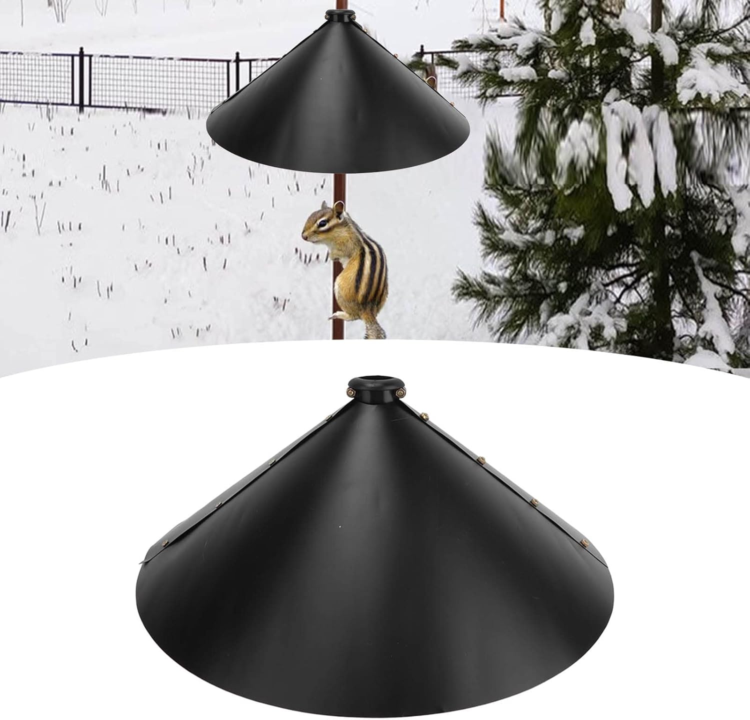 Estink Squirrel Baffle Kit, Professional Squirrel Flapper Prevents Ste