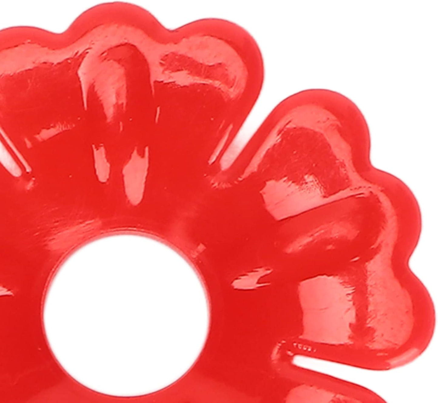 30 Set Hummingbird Feeder Replacement Flowers, Material, Easy to Install and, Stable and Long Lasting, for Hanging Bird Feeding Ports (Red)