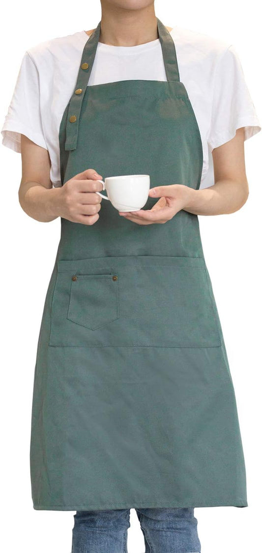 MORNITE Art Aprons for Painting Pottery Ceramics, Mens Women Kitchen C