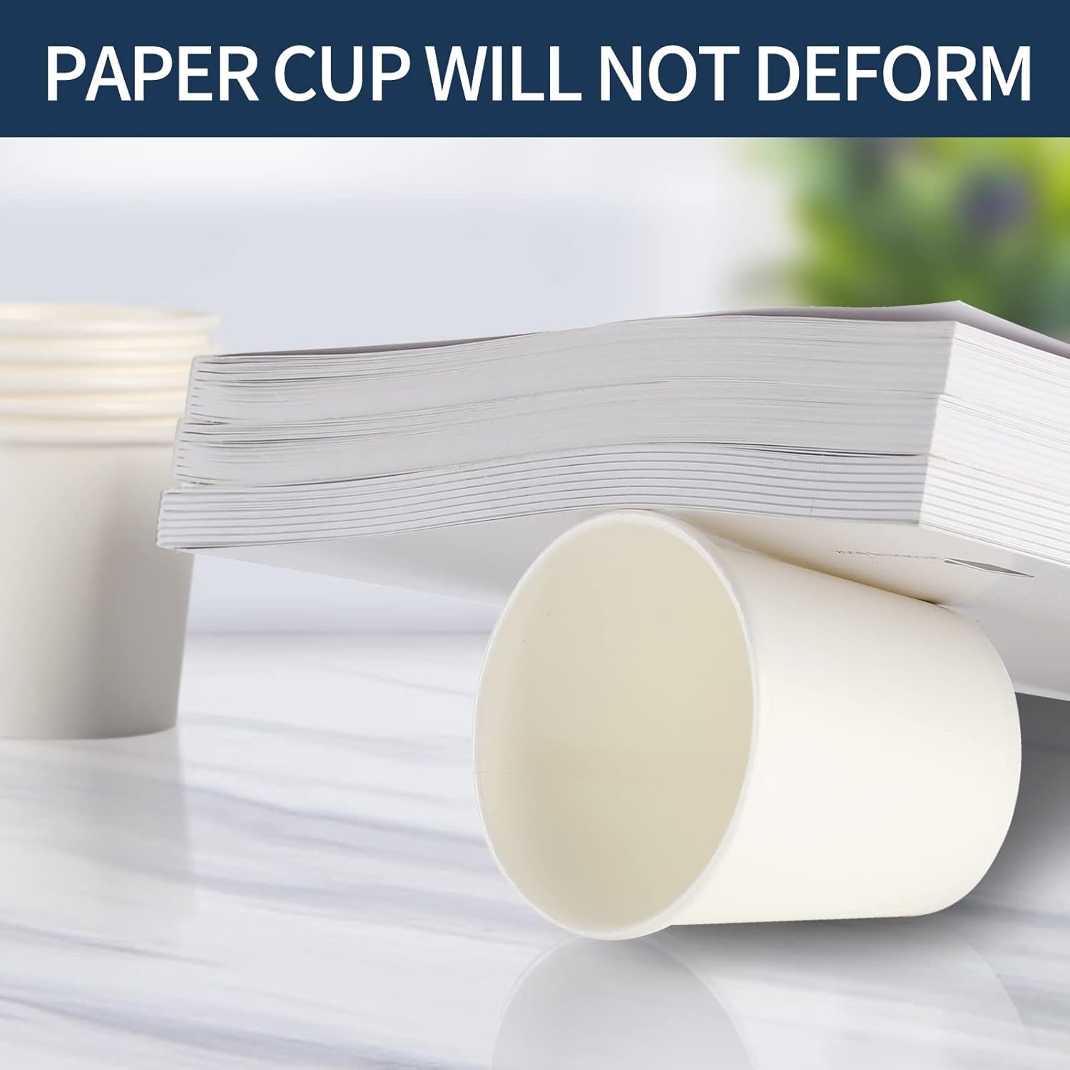 Brandon-super [100 Count - 2 oz] Small Paper Cups, Mouthwash Cups Bath