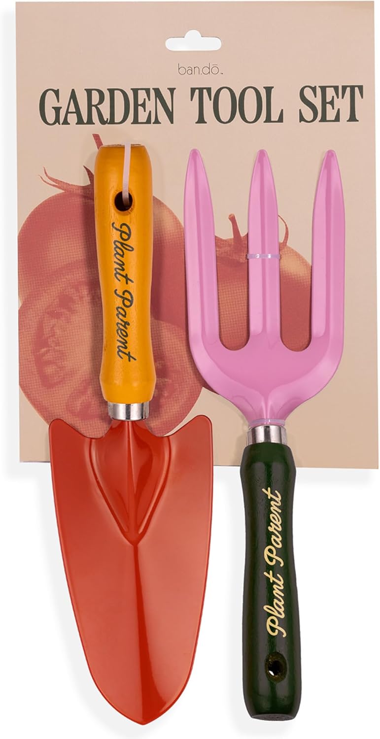 ban.do 2 Piece Gardening Hand Tools, Cute Garden Tool Set Includes Han