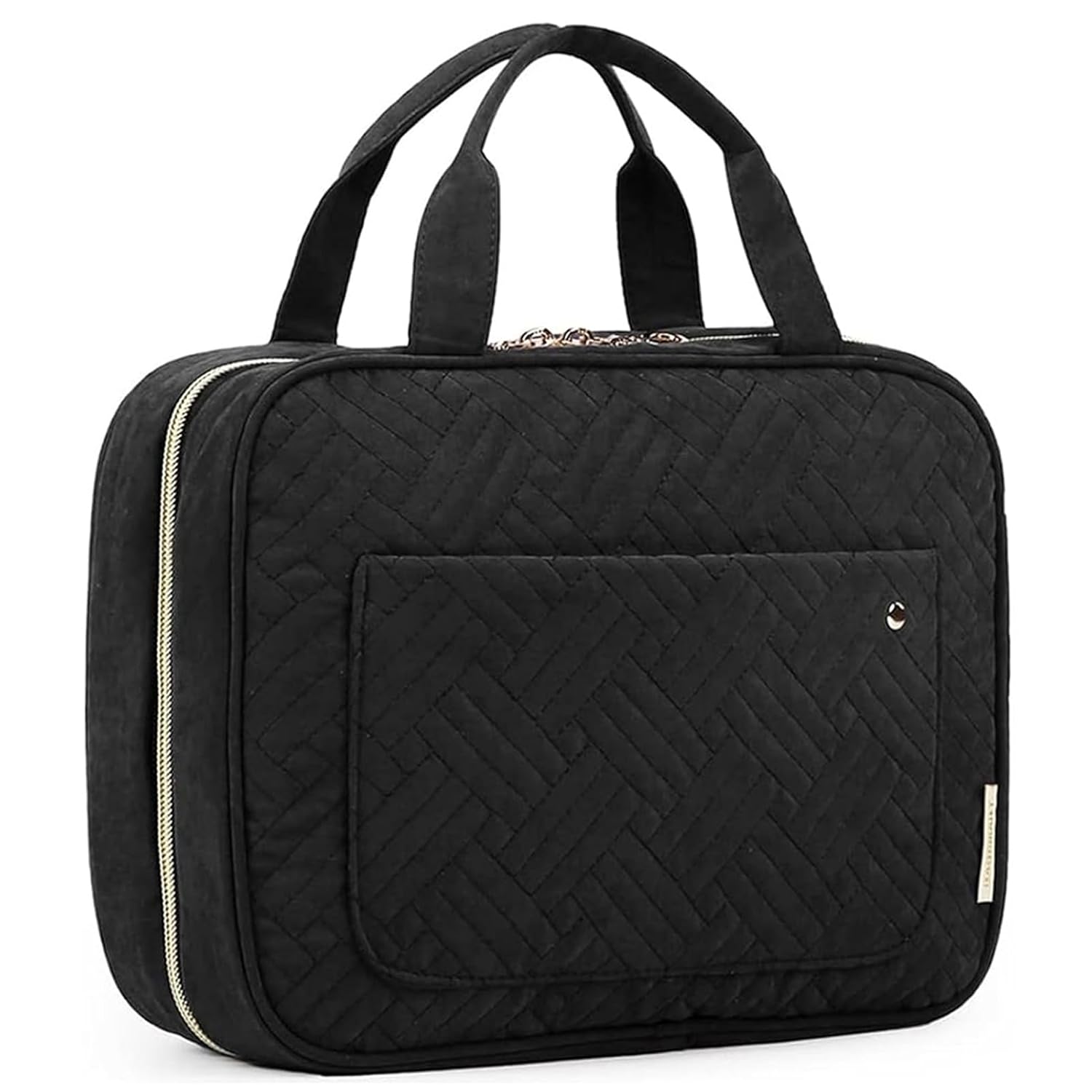 BAGSMART Large Toiletry Bag Travel Bag with Hanging Hook, Water-resist