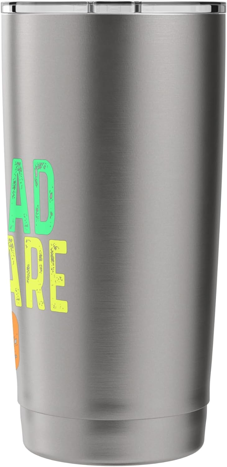 Funny Dad Granddad Lawn Care Legend Grass Mowing Lawn Mower Stainless Steel Insulated Tumbler
