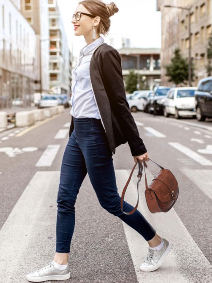 AFKOMST Crossbody Bags for Women,Small Saddle Purse and Boho Cross Bod