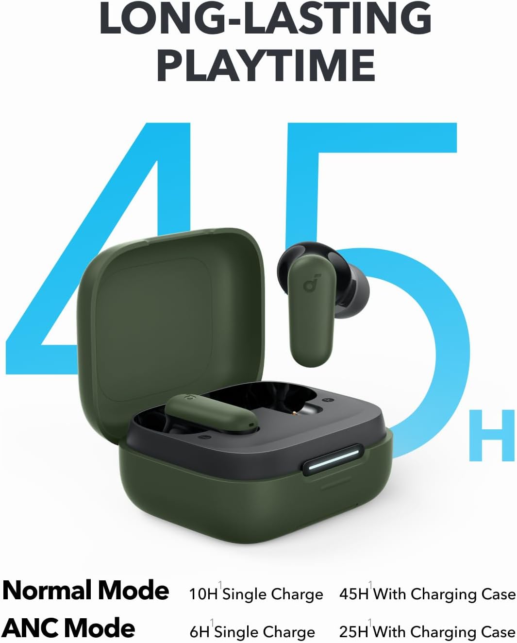 Soundcore P30i by Anker Noise Cancelling Earbuds, Strong and Smart Noi
