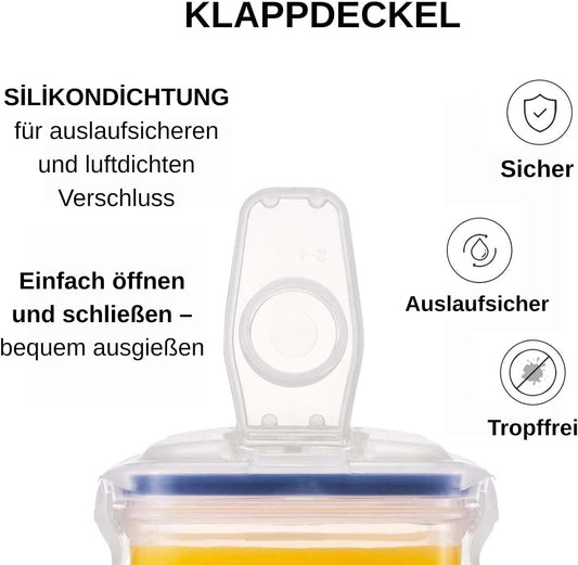 LocknLock Aqua Fridge Door Water Jug with Handle BPA Free Plastic Pitc