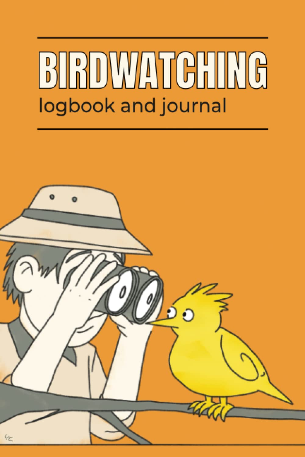 Birdwatching logbook and journal: for bird watchers with bird facts an