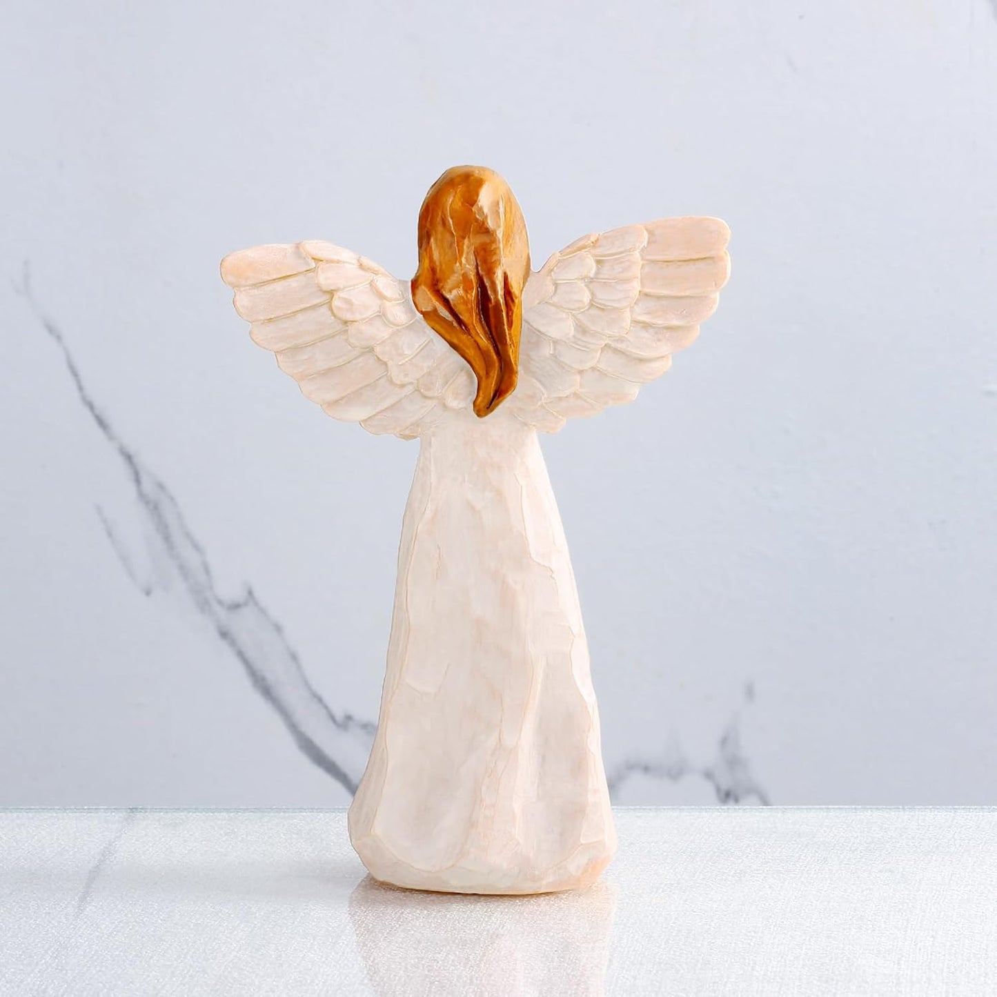 Retirement Gift for Woman, Happy Retirement Gift for Woman, 5.5” Angel Figurine for Retirement Party Decorations, Retired Gifts for Coworkers Friends