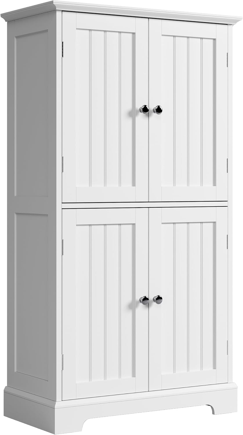 ChooChoo Bathroom Floor Cabinet, Modern Bathroom Storage Cabinet with 