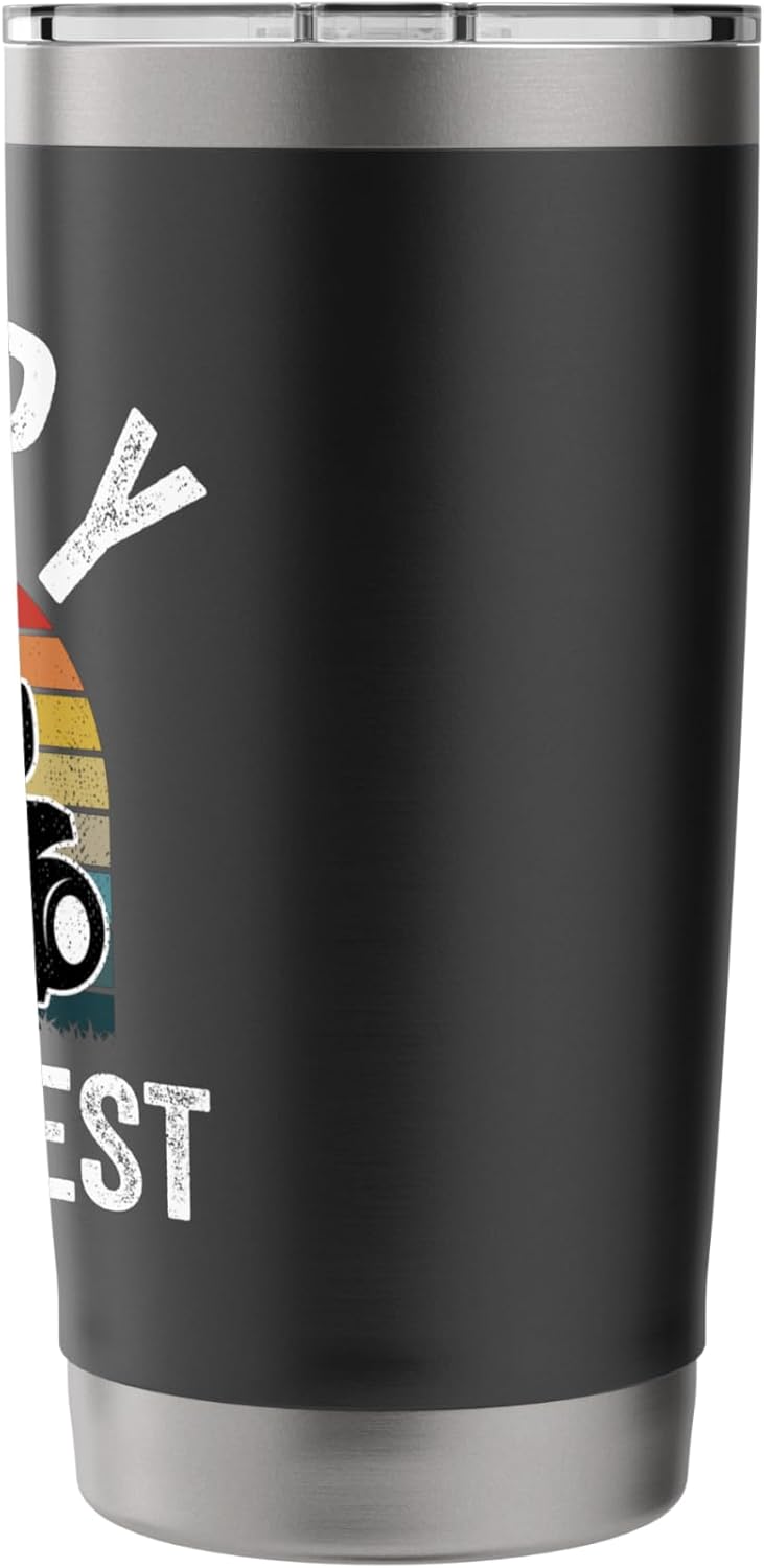 Pappy Mows Best Funny Gardener Lawn Care Father's Day Stainless Steel Insulated Tumbler