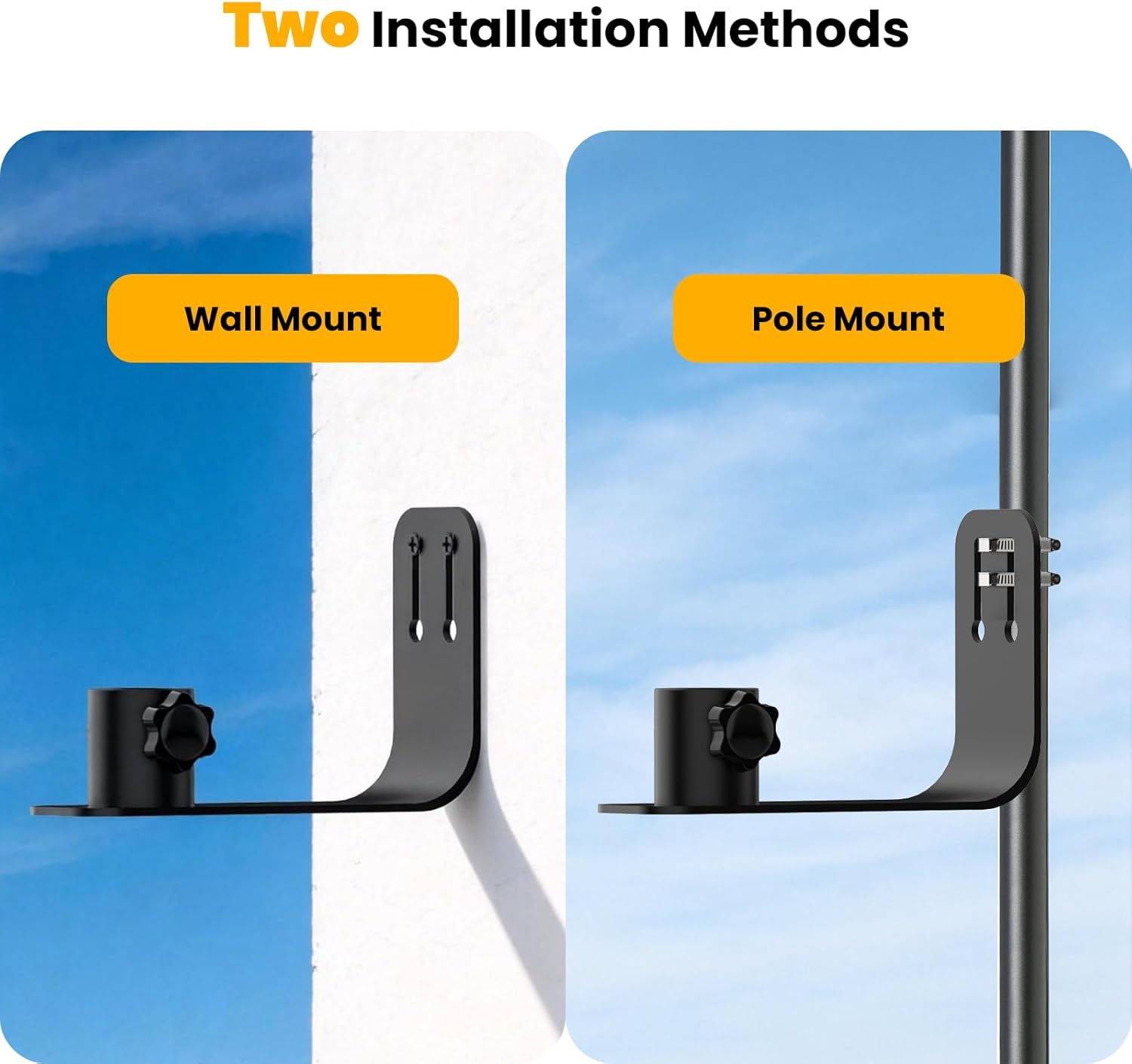 Wall Mount Bracket Designed for Bird Buddy Smart Feeder – Durable Meta