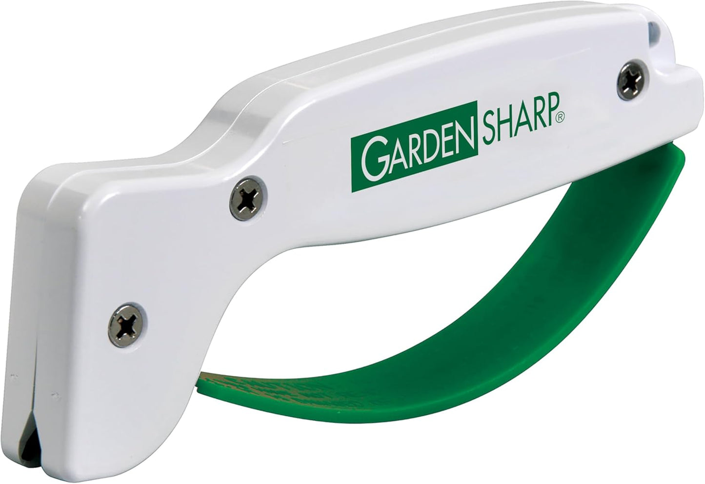 AccuSharp Garden Tool Sharpener, Diamond-Honed Tungsten Carbide Blades