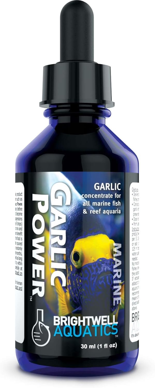 Brightwell Aquatics GarlicPower Garlic Extract for Aquarium Fish Food 