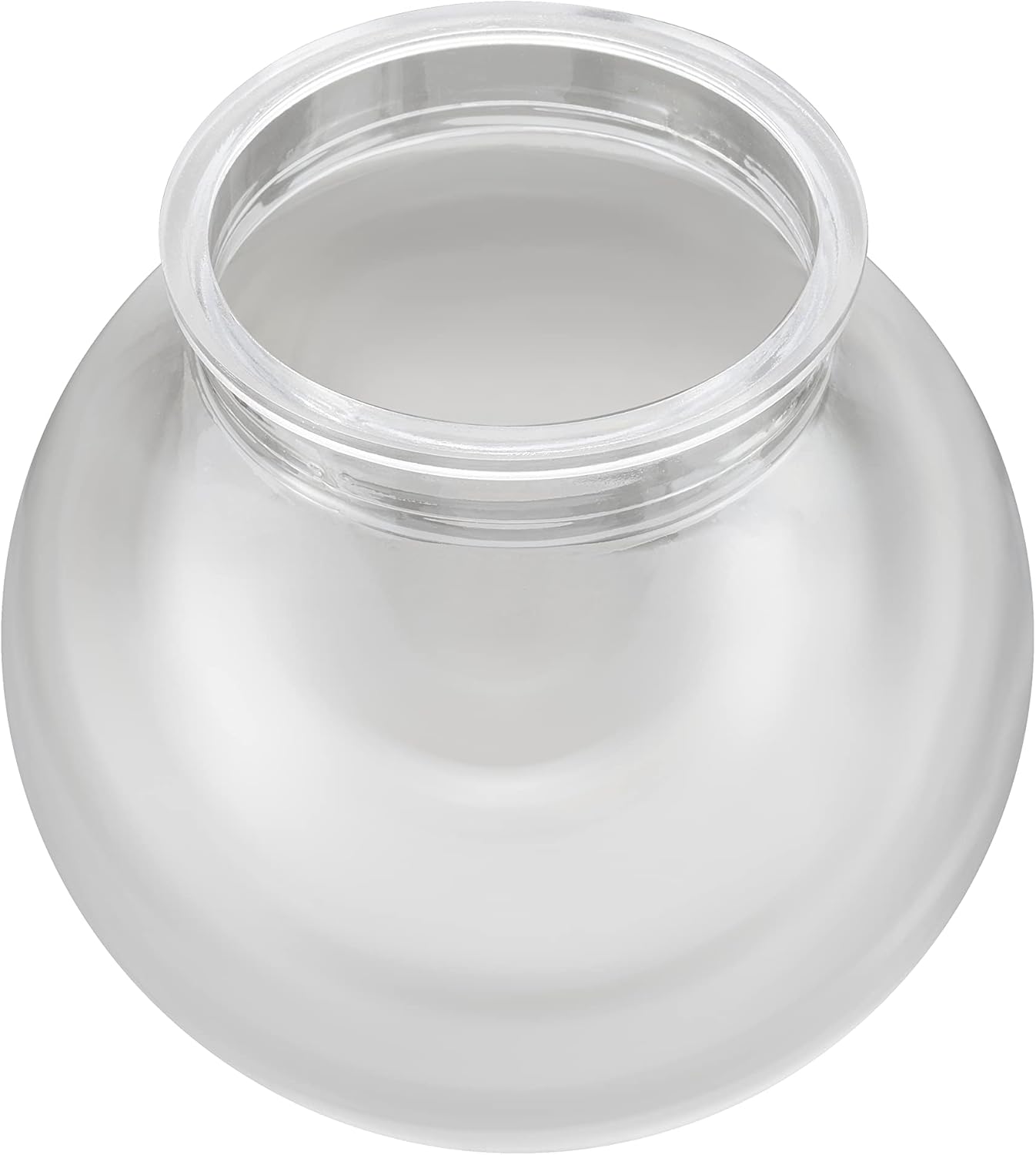 Aspen Creative 28001-60-41, 6" Clear Acrylic Replacement Lamp Post Glo