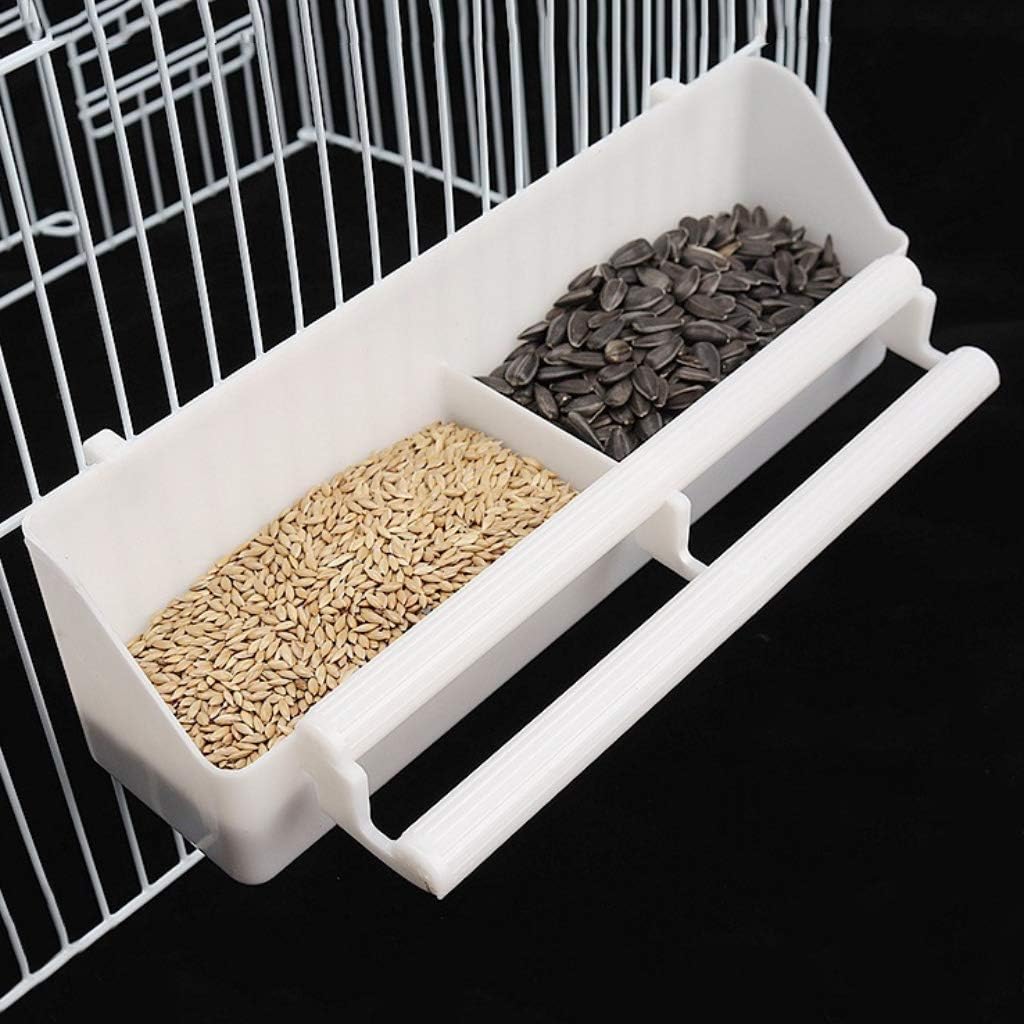 Parakeet for Feeder Bird Food Feeding Dish Cups Hanging Bowl for Poultry Parrot for Parakeet