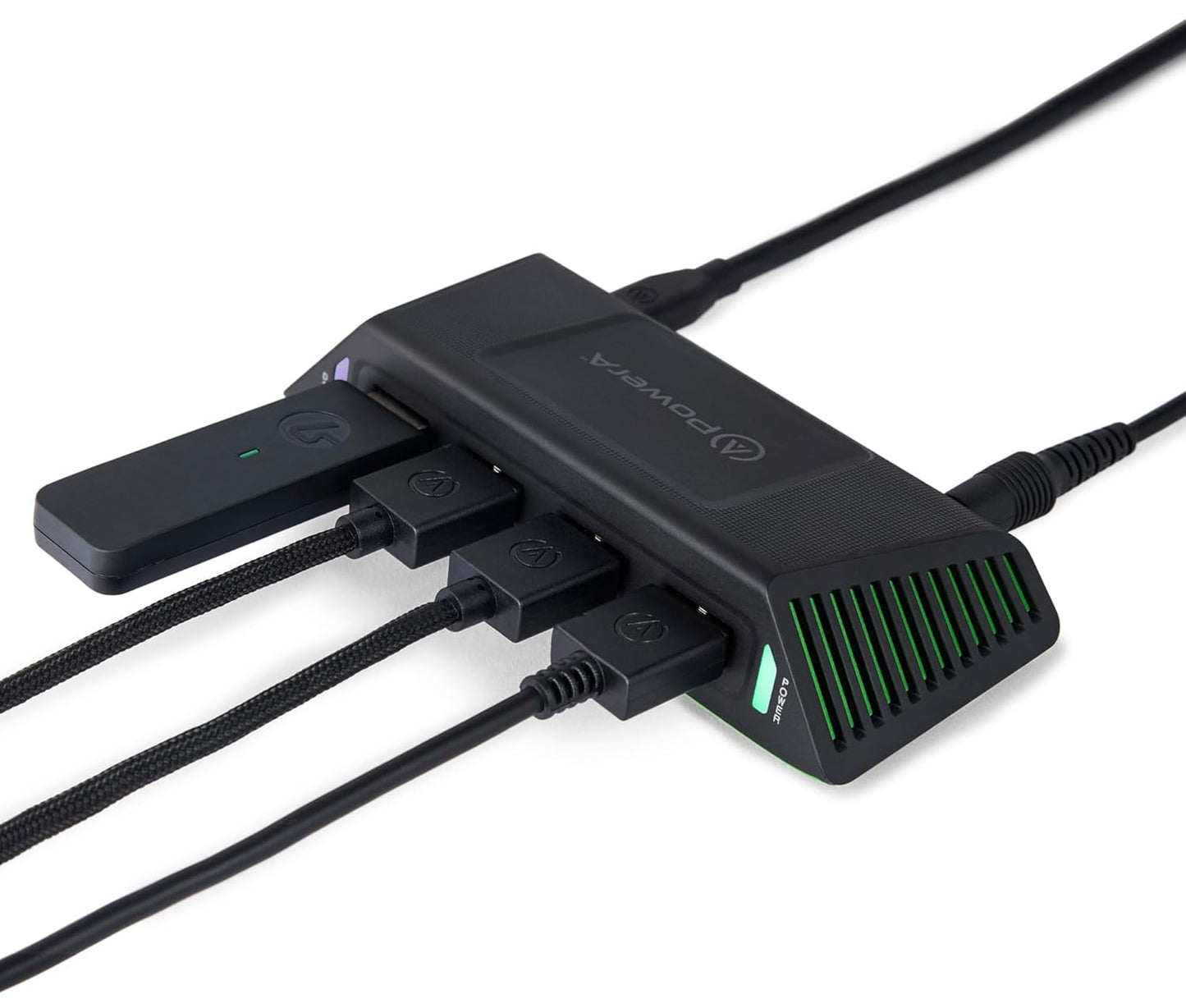 PowerA 4-Port USB 5Gbps Hub for Xbox Series X|S, USB 3.2, AC Powered, 