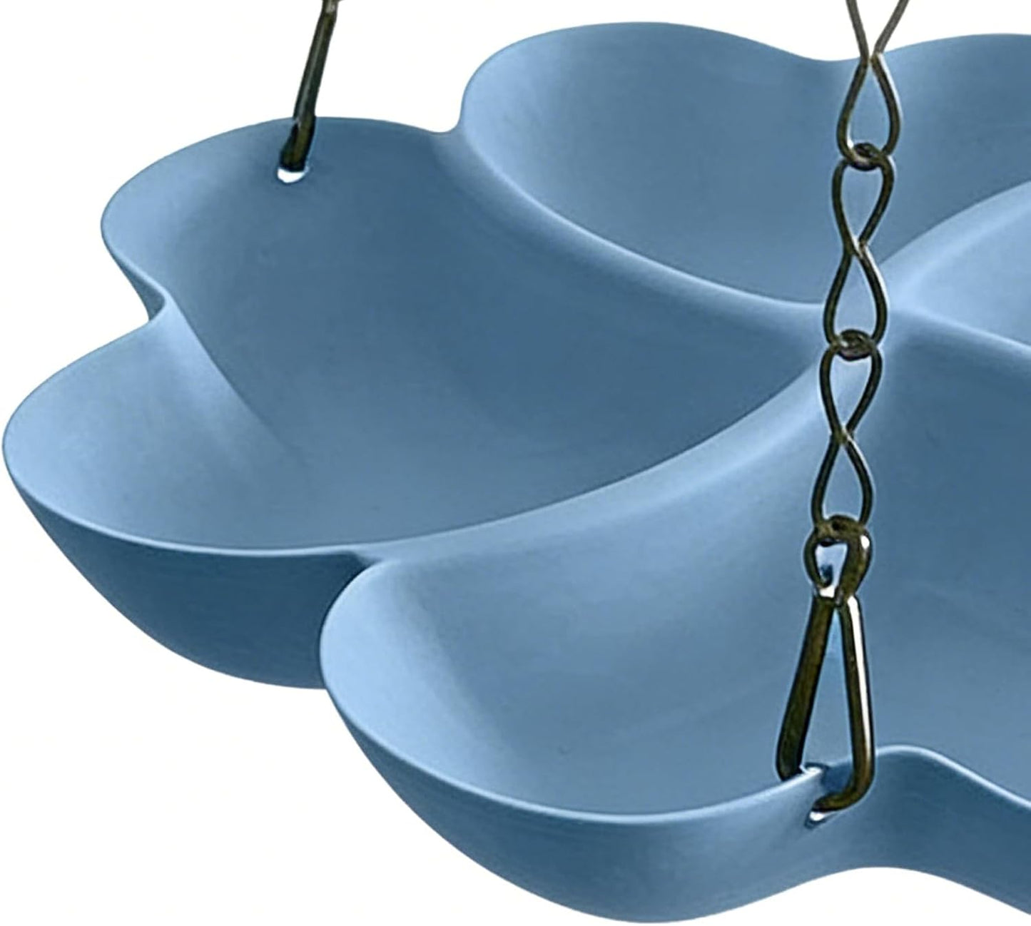 Small Bird Feeder | Petals Shape Water Feeder | Garden Hummingbird Food Bowl,for Fence Porch Patio Outdoor Garden Backyard Apartment Balcony