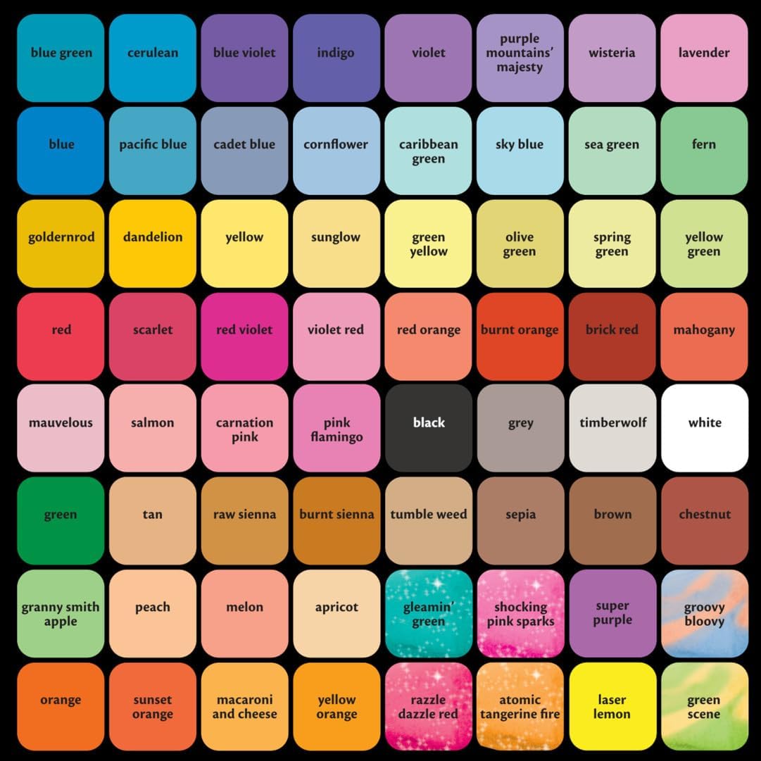 Crayola Ultimate Washable Chalk Collection (64ct), Essential Easter Ba
