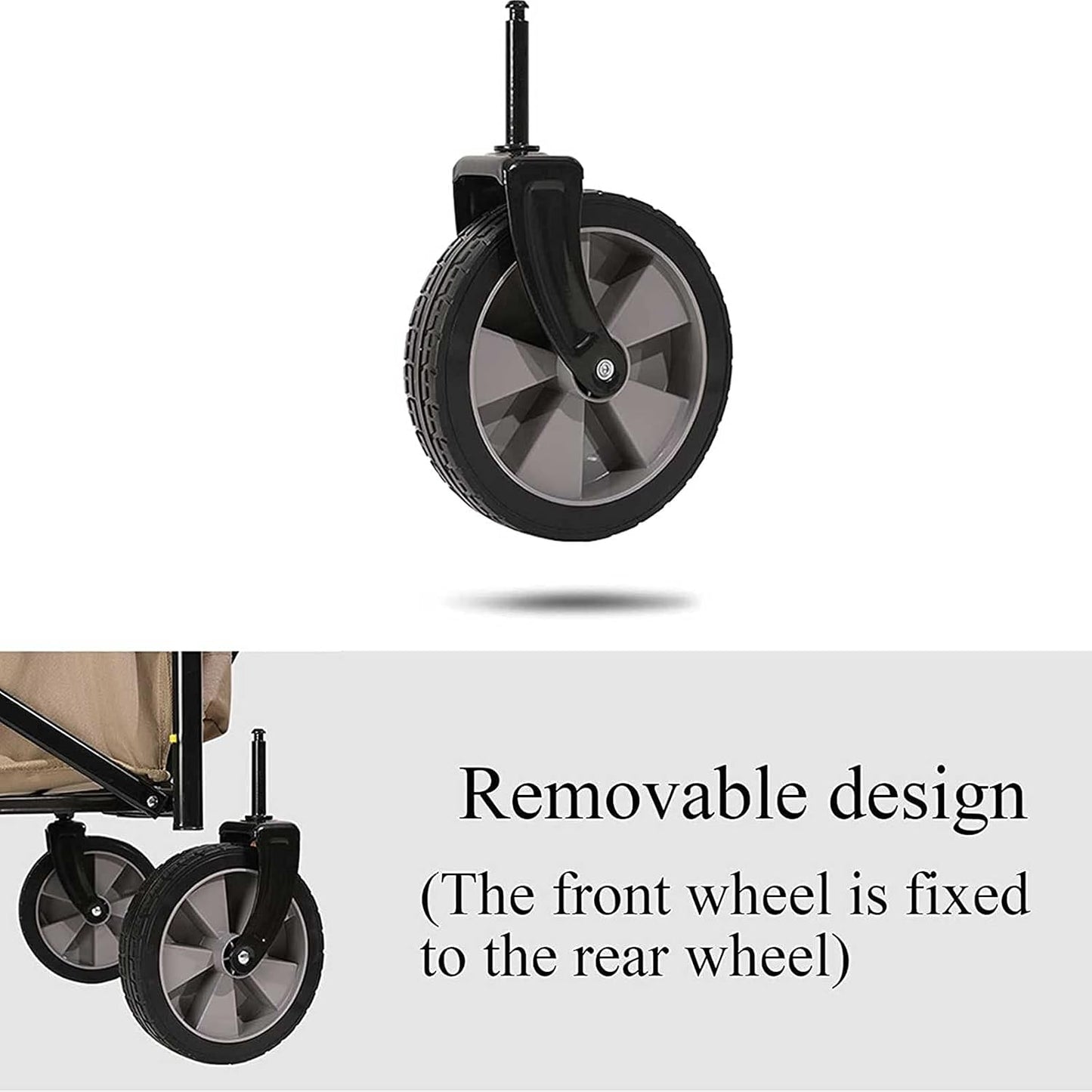 Heavy Garden Carts Outdoor Camping Folding Multi-Function All Terrain 