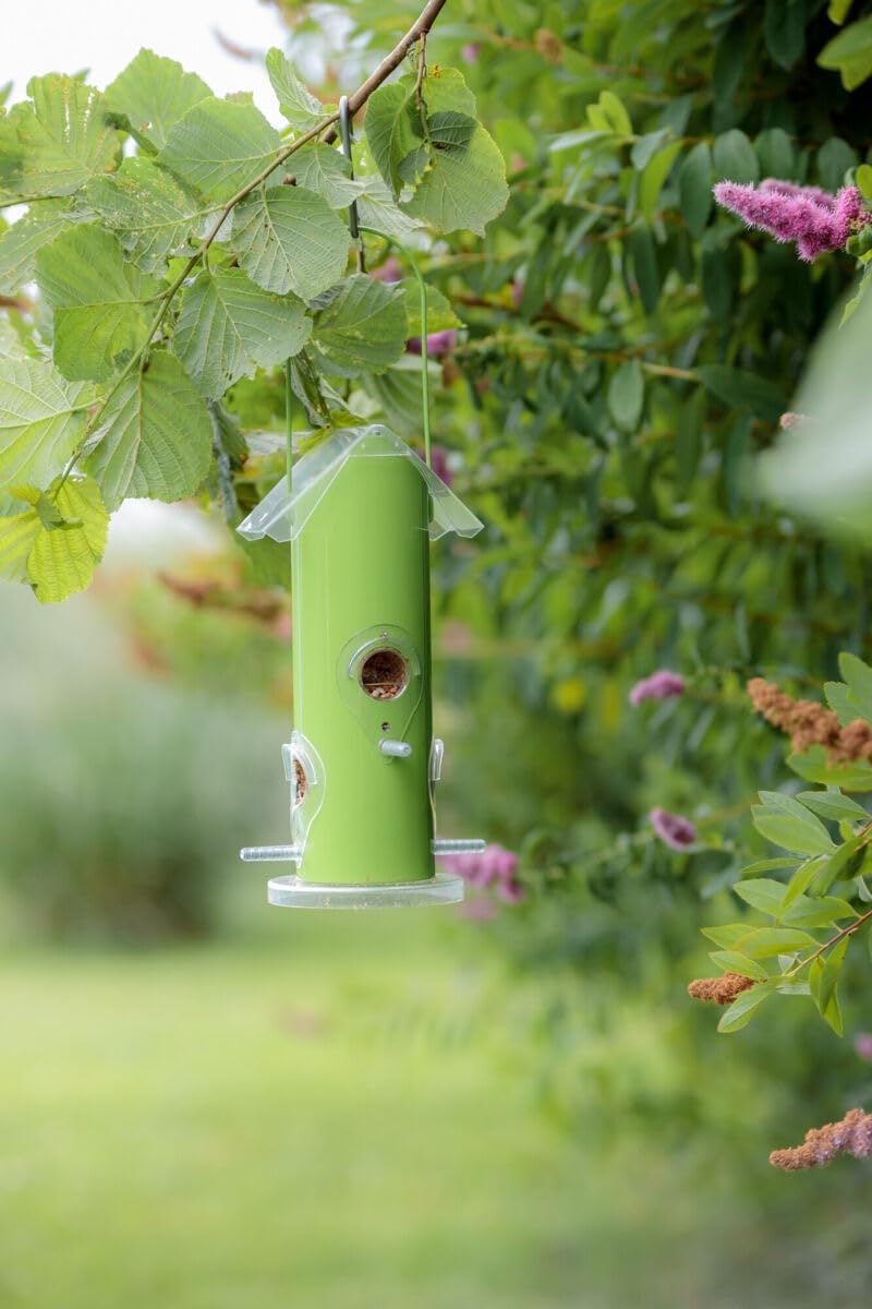 Trixie Metal Food Dispenser, Green