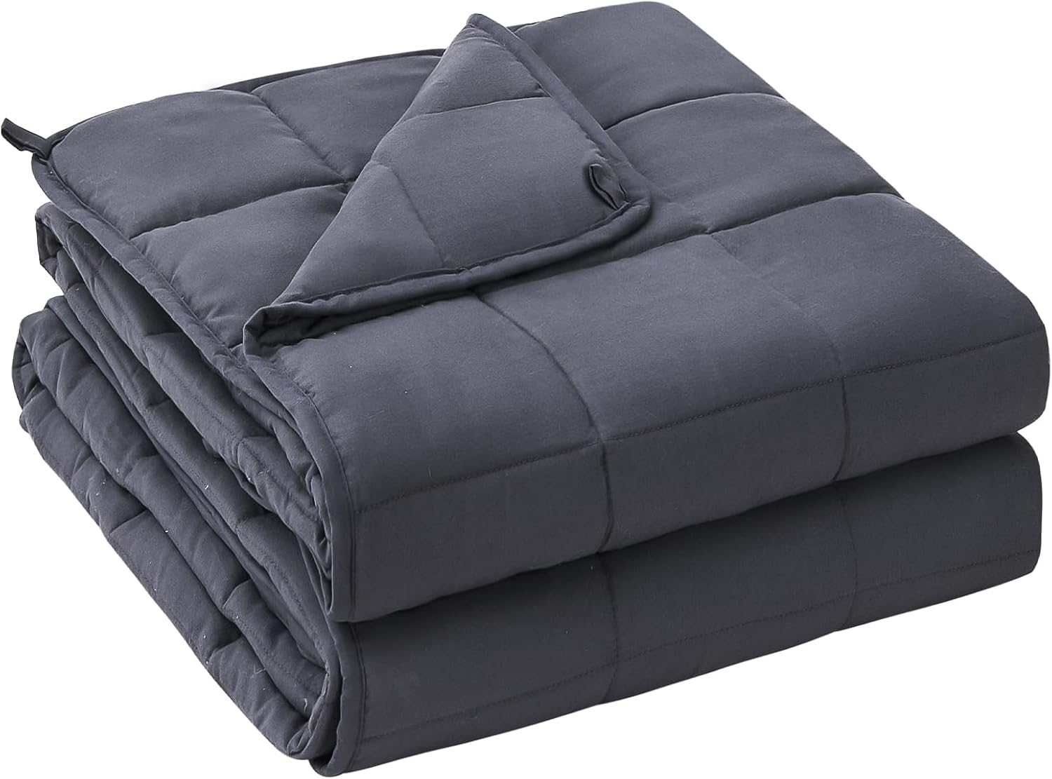 yescool Weighted Blanket for Adults (20 lbs, 60” x 80”, Grey) Cooling 