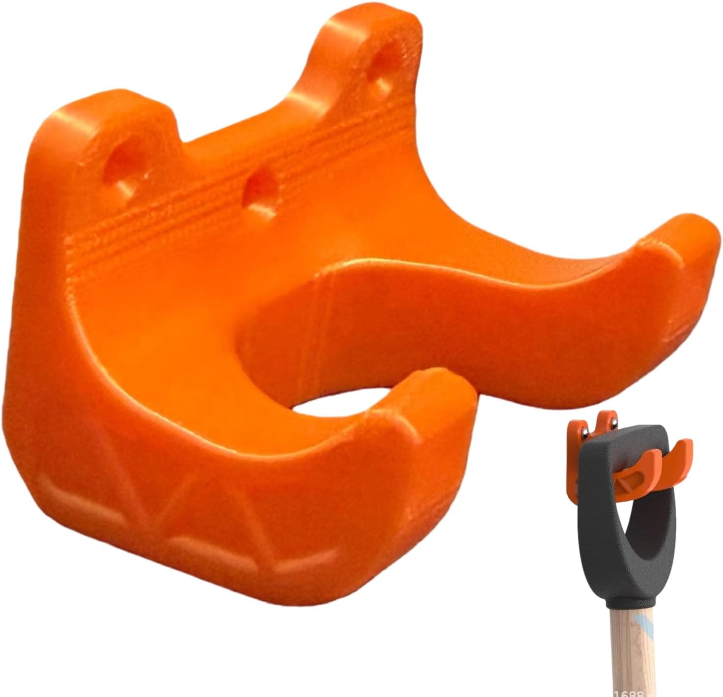Garden Tool Hanger, Mop Broom Hooks, Rack with Wall Mount Shed Design,