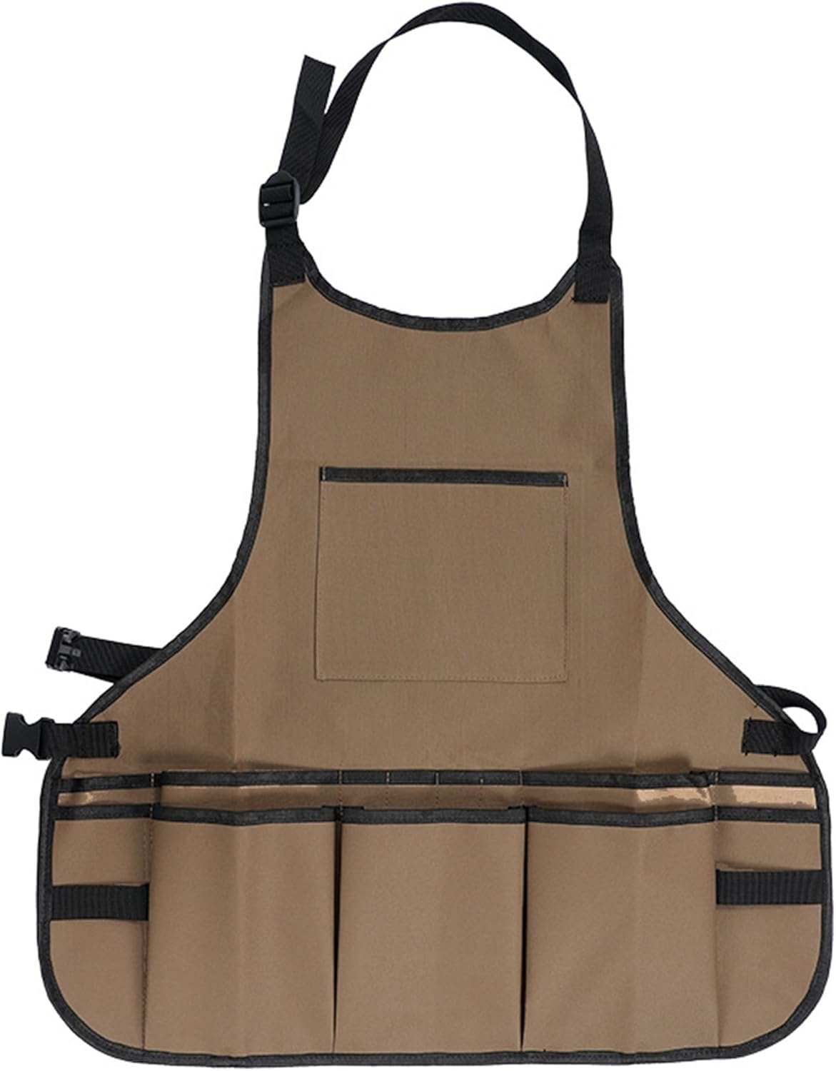 Compact Waterproof Gardening Apron with 14 Pockets - Tool Organizer for Gardeners, Woodworking & Outdoor Work