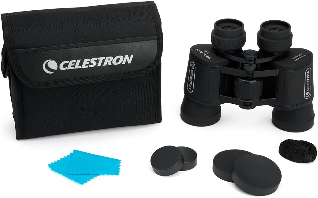 Celestron 71252 UpClose G2 8 x 40 Porro Binocular, Black