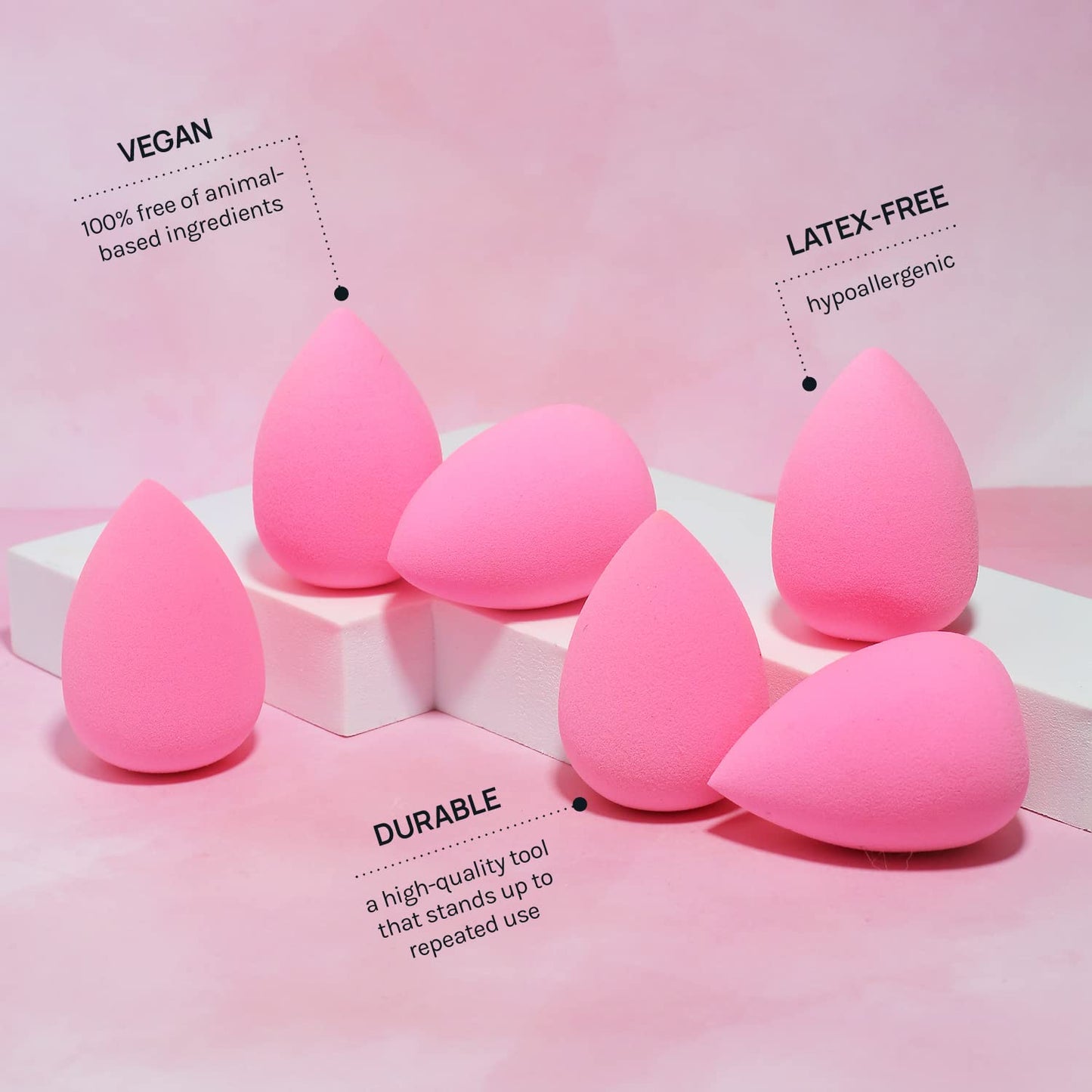 AOA Studio Collection makeup Sponge Set Latex Free and High-definition