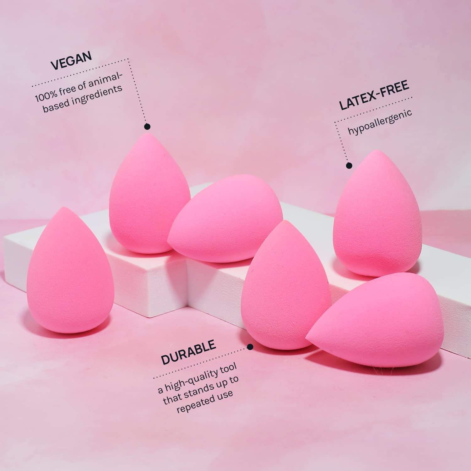 AOA Studio Collection makeup Sponge Set Latex Free and High-definition