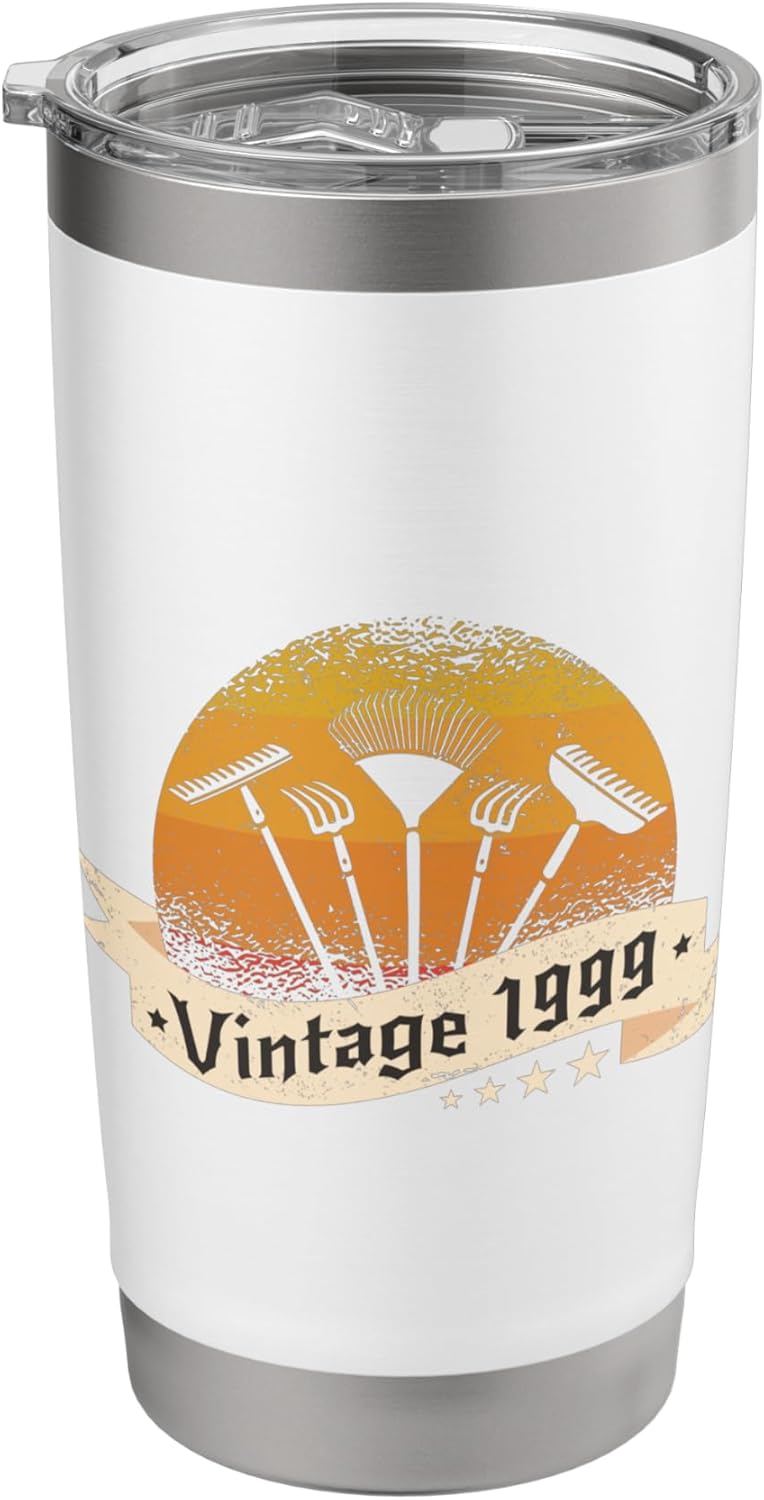 Garden Vintage born 1999 Birthday Gardening-tools Gardener Stainless S