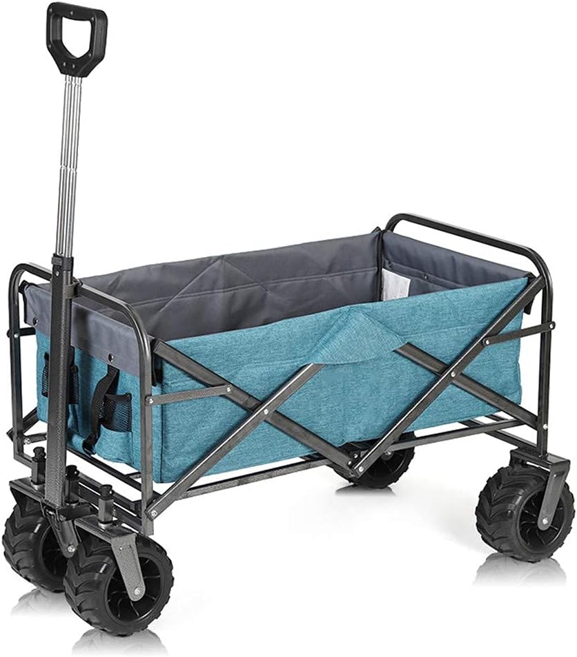 Foldable Trolley,Transport Trolley Outdoor Fishing Folding Portable Mu