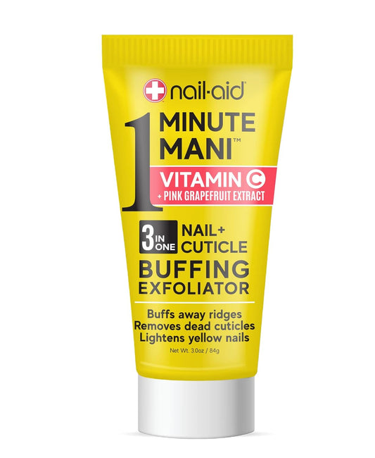 Nail-Aid - Vitamin C + Pink Grapefruit Extract - 3-In-1 Nail + Cuticle