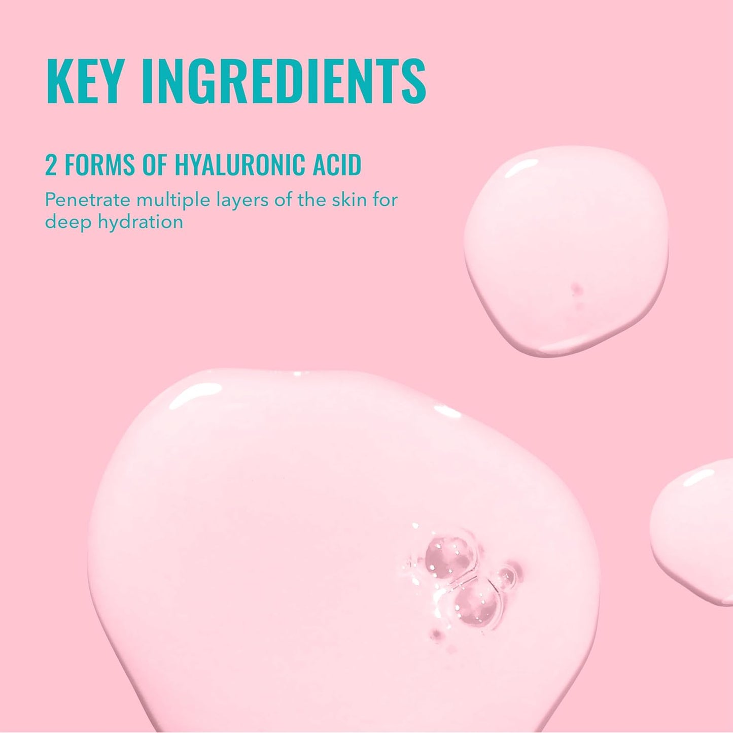 Good Molecules Hyaluronic Acid Serum - 1% Hyaluronic Acid Non-Greasy U