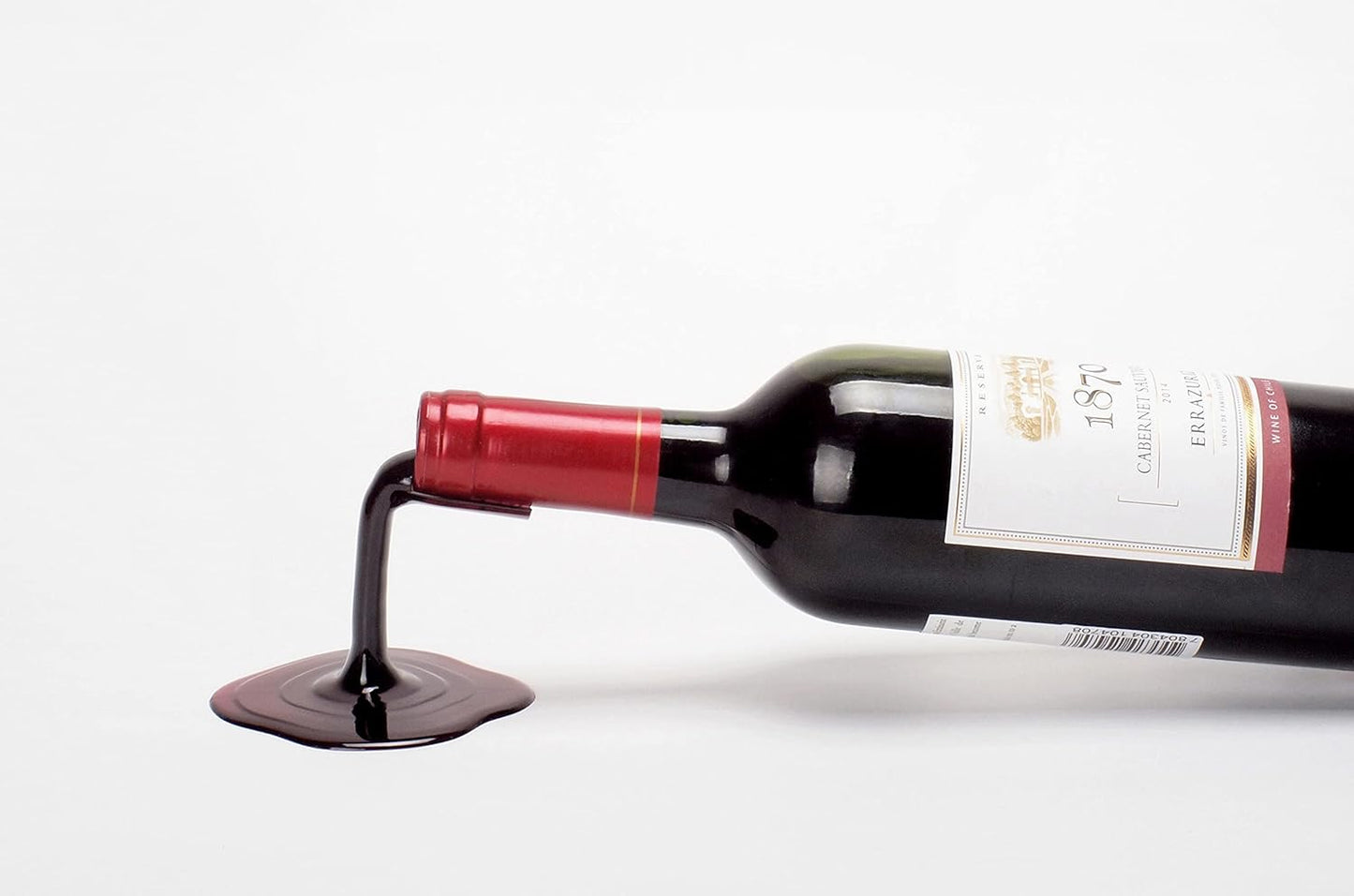 Spilled Wine Bottle Holder - Fun and Unique Way to Display Your Favori
