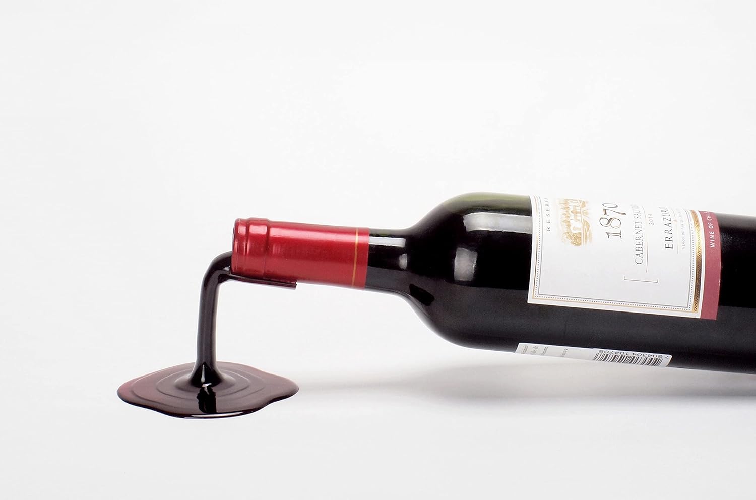 Spilled Wine Bottle Holder - Fun and Unique Way to Display Your Favori