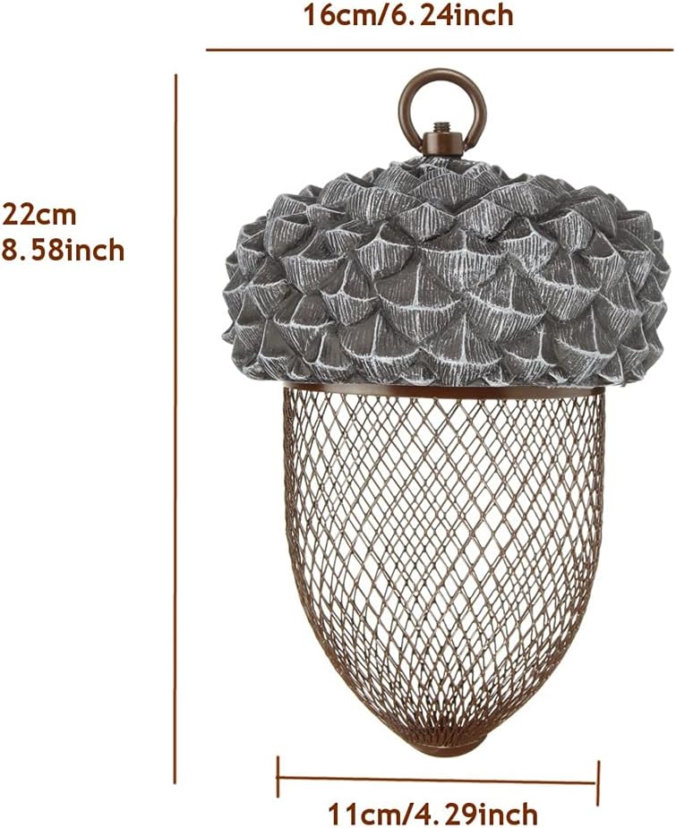 All Seasons Universal Bird Feeder Mesh Feeding Nut-Shaped Outdoor Hang