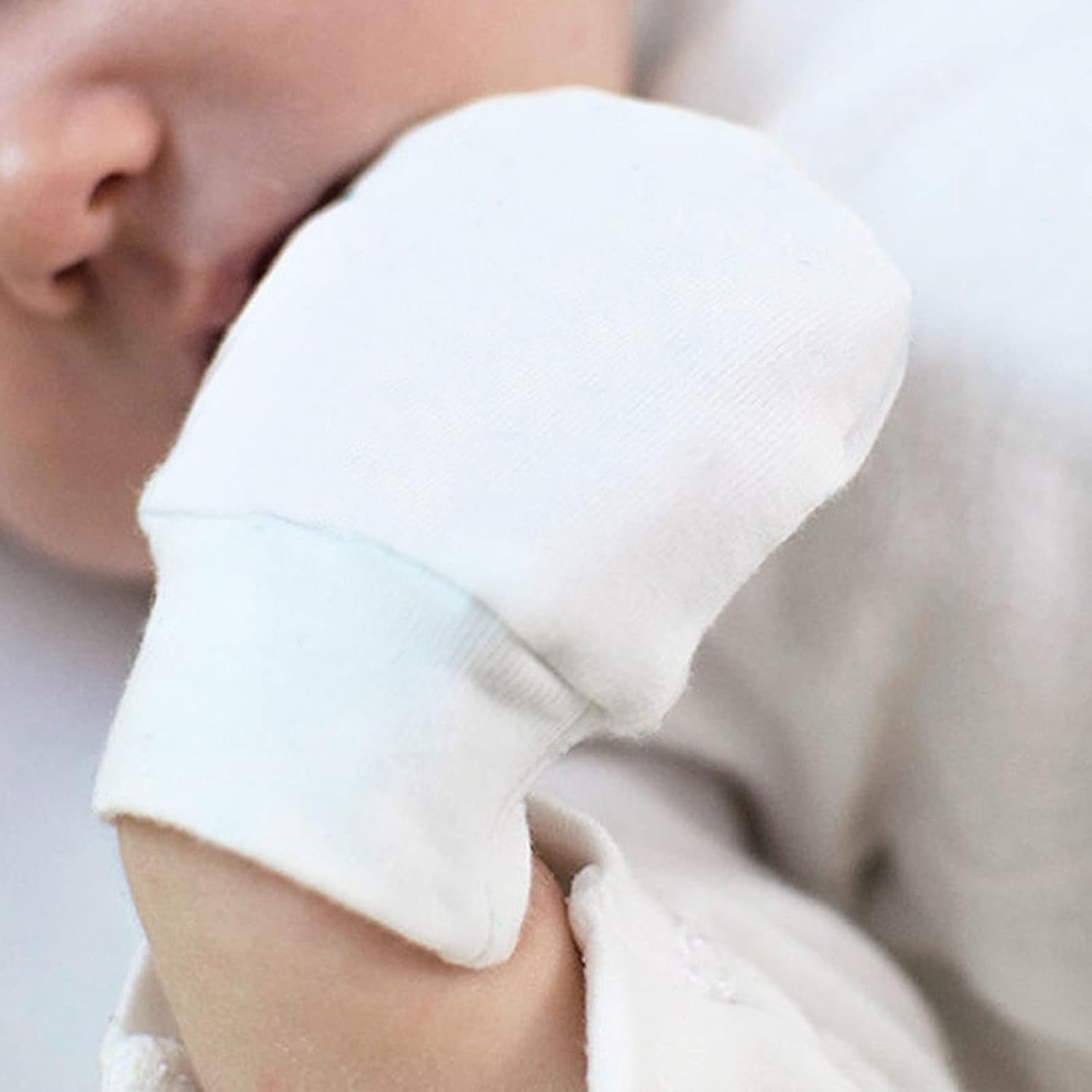 Baby Mittens No Scratch Mittens Infant Soft Gloves Mittens for 0-6 Mon