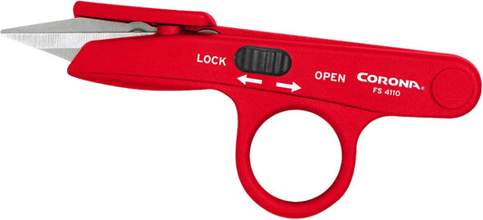Corona FS 4110 Hydroponic Finger Micro Snips , Red