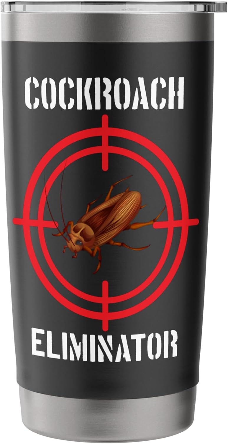 Cockroach Eliminator Cockroach Pest Control Stainless Steel Insulated Tumbler
