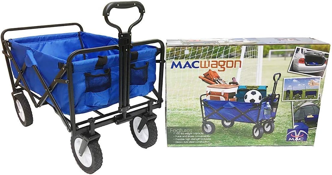 Mac Sports Heavy Duty Steel Frame Collapsible Folding 150 Pound Capaci