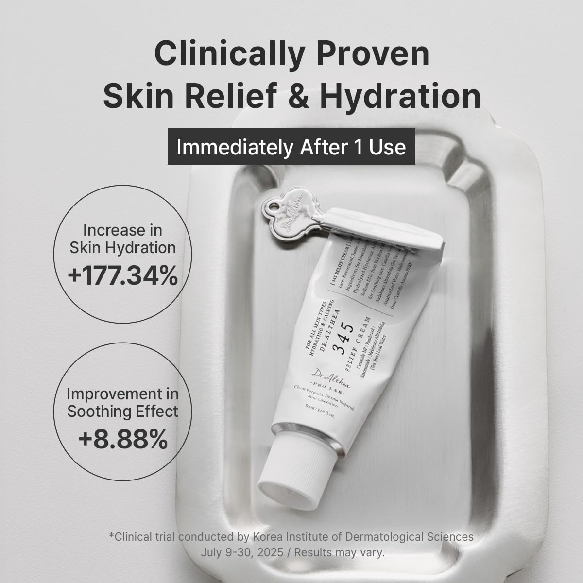 Dr.Althea 345 Relief Cream | Daily Face Moisturizer for Soothing Recov