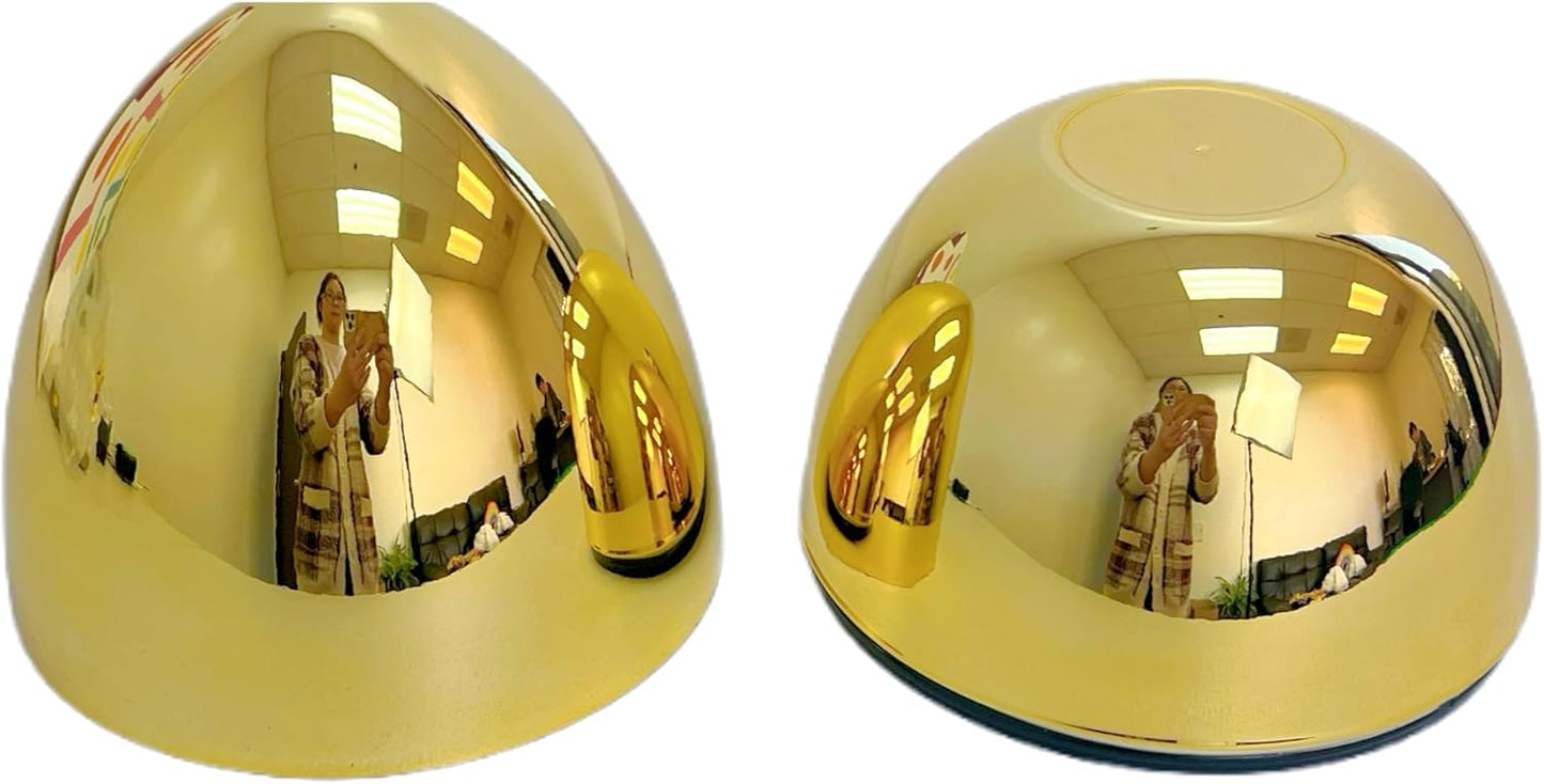GiftExpress Jumbo Easter Egg - 10" Tall x 7" Wide Extra Large Empty Plastic Eggs - Perfect Kids & Adult Party Toys for Gift Baskets or Egg Hunt Decor - 1 Piece, Gold