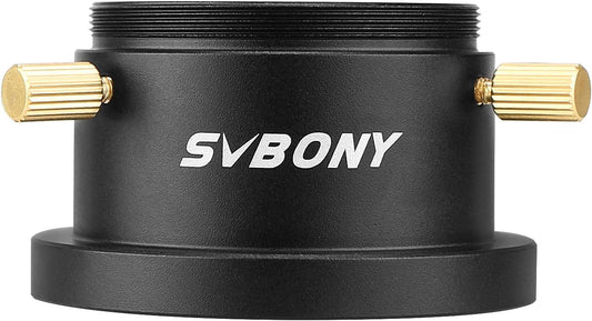 SVBONY SA404 M48 to M42 Adapter, 1.25 Inches Telescope Adapter for SV41 Spotting Scope, Eyepiece Adapter for Eyepiece Photography