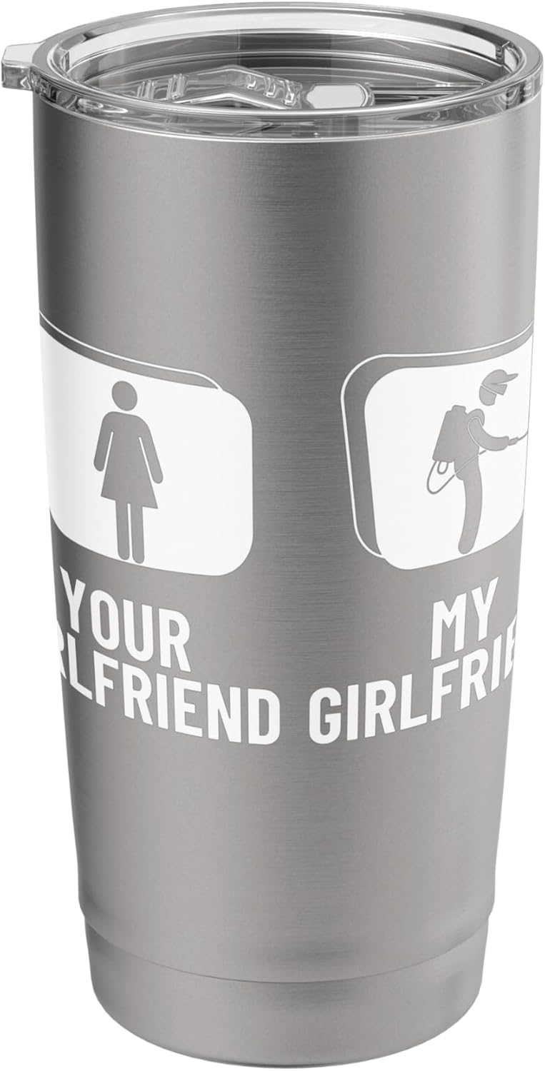 Pest Control Your Girlfriend My Girlfriend Exterminator Stainless Steel Insulated Tumbler