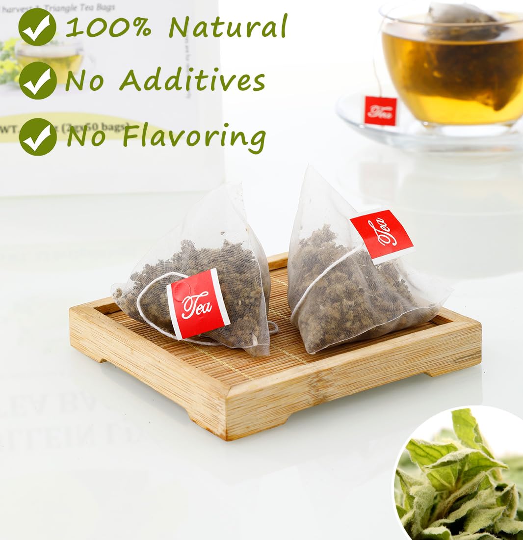 ULTHMOK Premium Mullein Leaf Tea,50 Tea Bags.for Lungs Cleanse and Respiratory Support, No Additives & Caffeine Free.